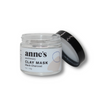 ANNES APOTHECARY Black Charcoal Clay Mask open jar