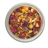 KLEI Uplift Citrus Peels Rose Floral Facial Steam top of jar with product showing.