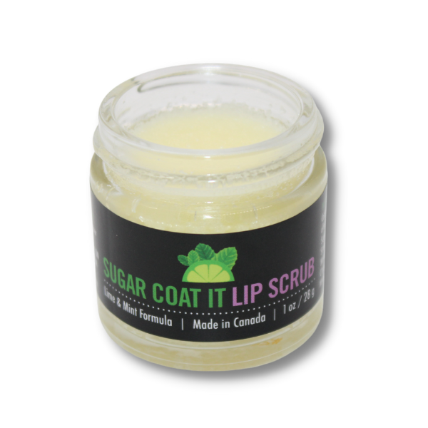 WALTON WOOD FARM Sugar Coat It Lip Scrub open jar